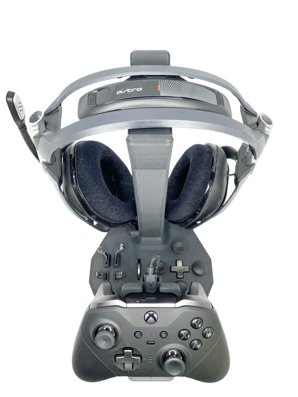 Elite Series 2 Controller Headphone Stand Combo (Accessory Cutouts)