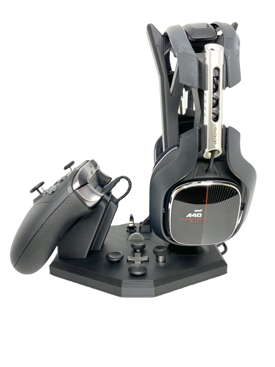 Elite Series 2 Controller Headphone Stand Combo (Accessory Cutouts)