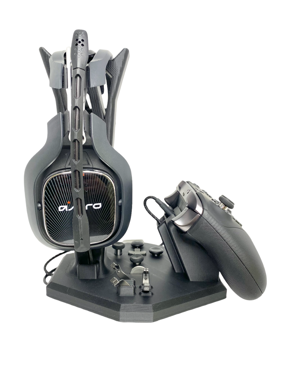 Elite Series 2 Controller Headphone Stand Combo (Accessory Cutouts)